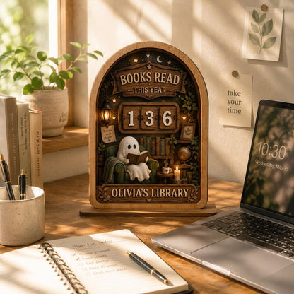 Ghost Reading Books Read This Year Counter