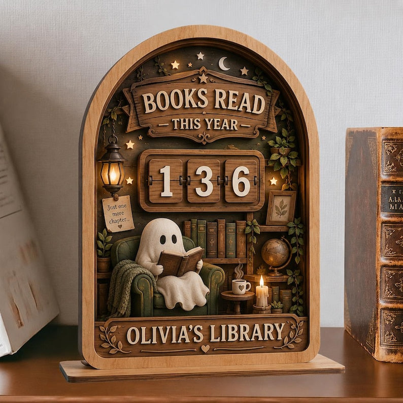 Ghost Reading Books Read This Year Counter