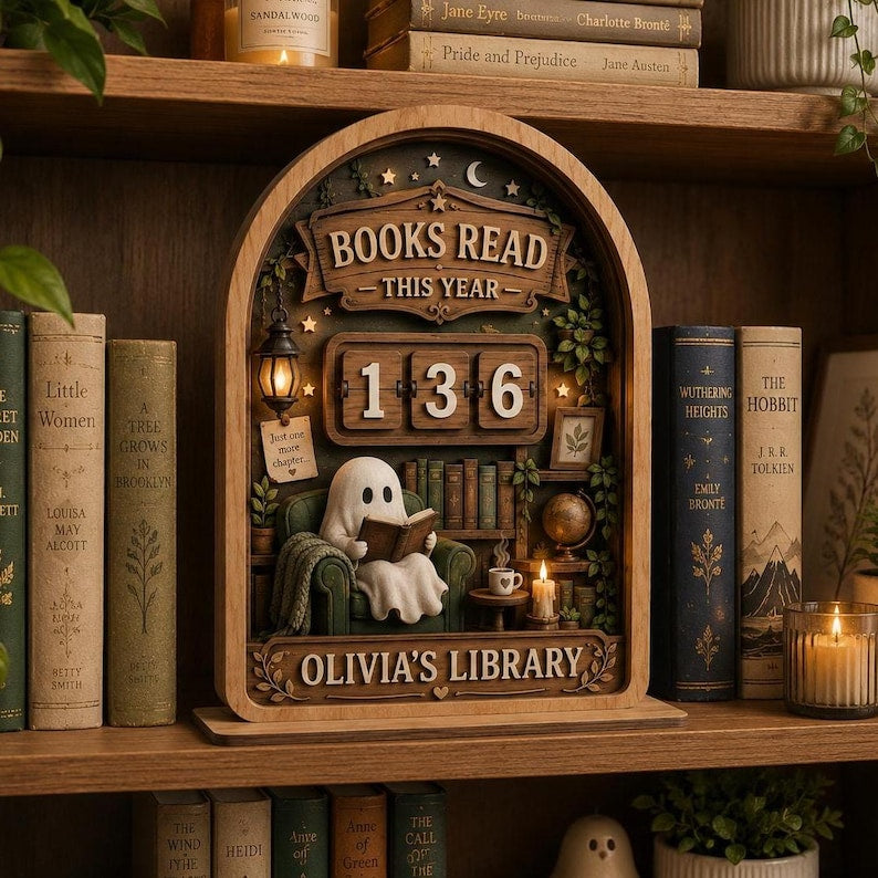 Ghost Reading Books Read This Year Counter