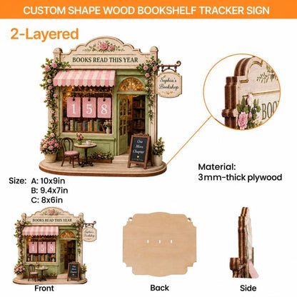 Cozy Bookshop Books Read This Year Counter