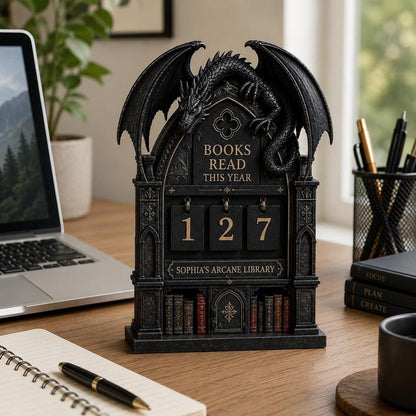 Custom Dragon Book Reading Tracker Sign