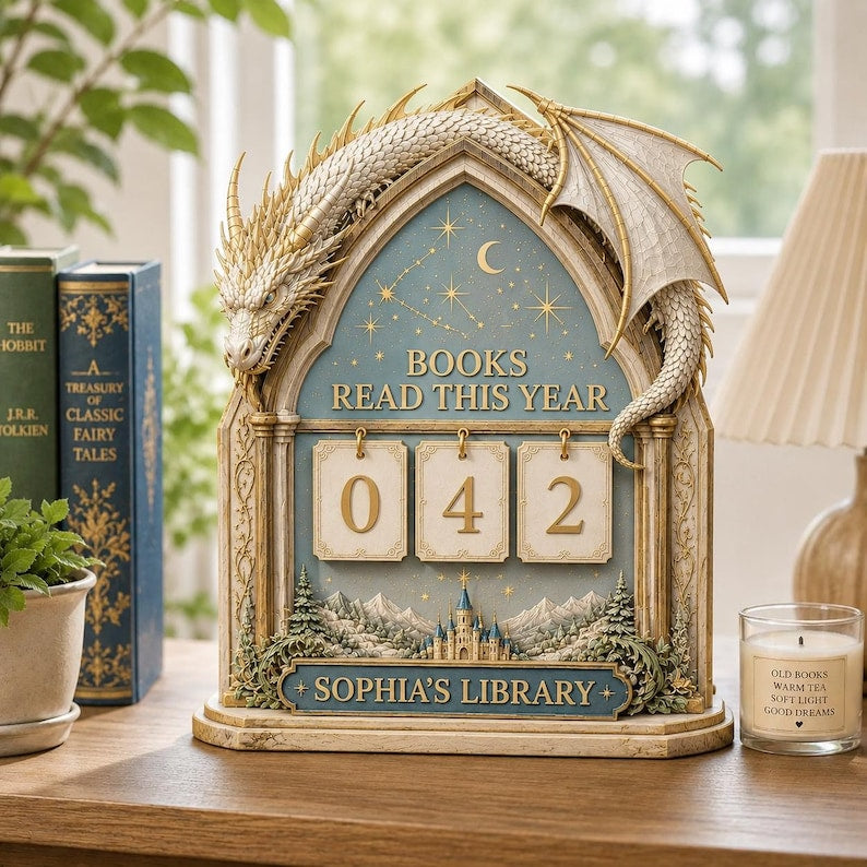 Fantasy Dragon Books Read This Year Tracker