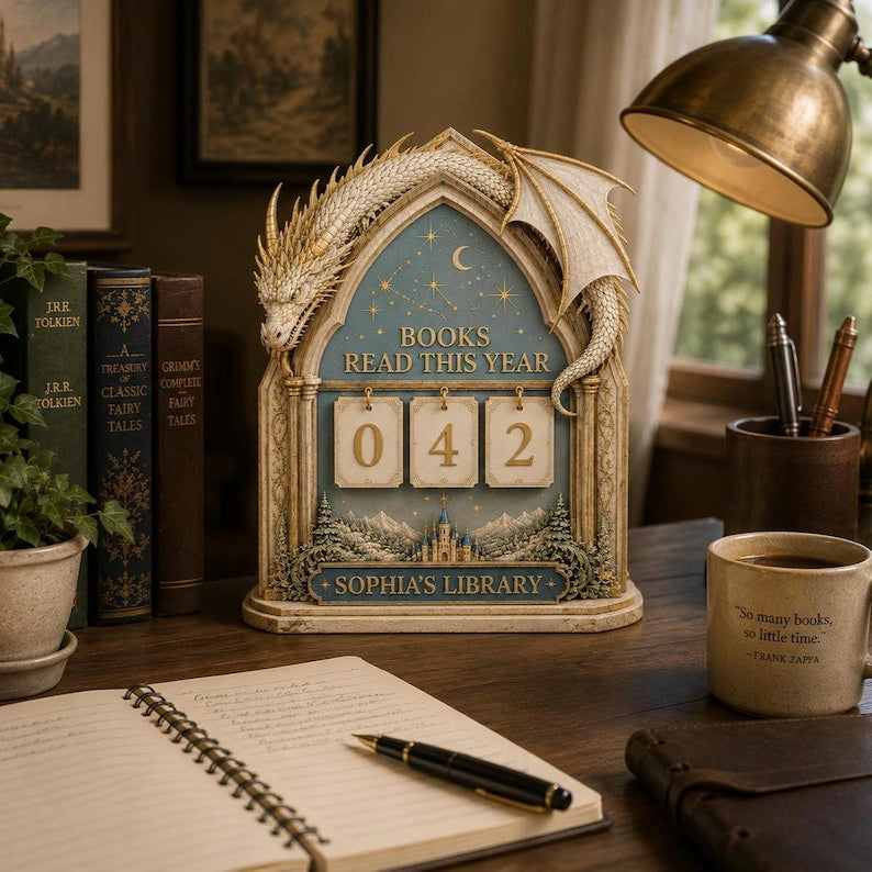 Fantasy Dragon Books Read This Year Tracker