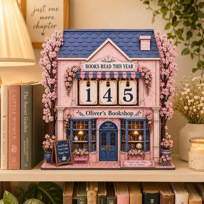 Cherry Blossom Book Tracker Counter