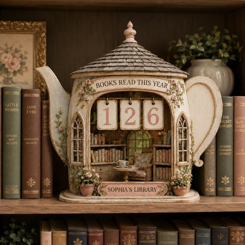 Teapot Library Books Read This Year Sign