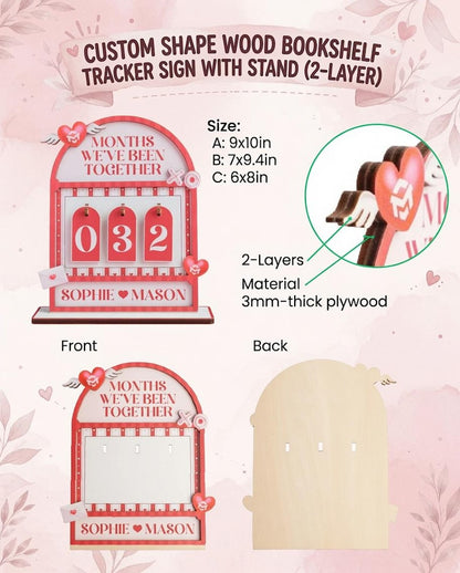 Custom Books Read This Year Counter Decor