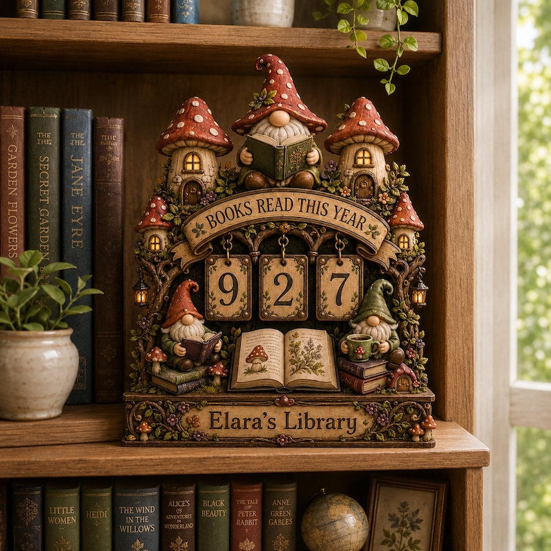 Gnome Library Books Read This Year Tracker