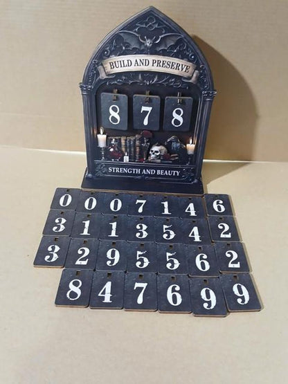 Gothic Books Read This Year Tracker Sign